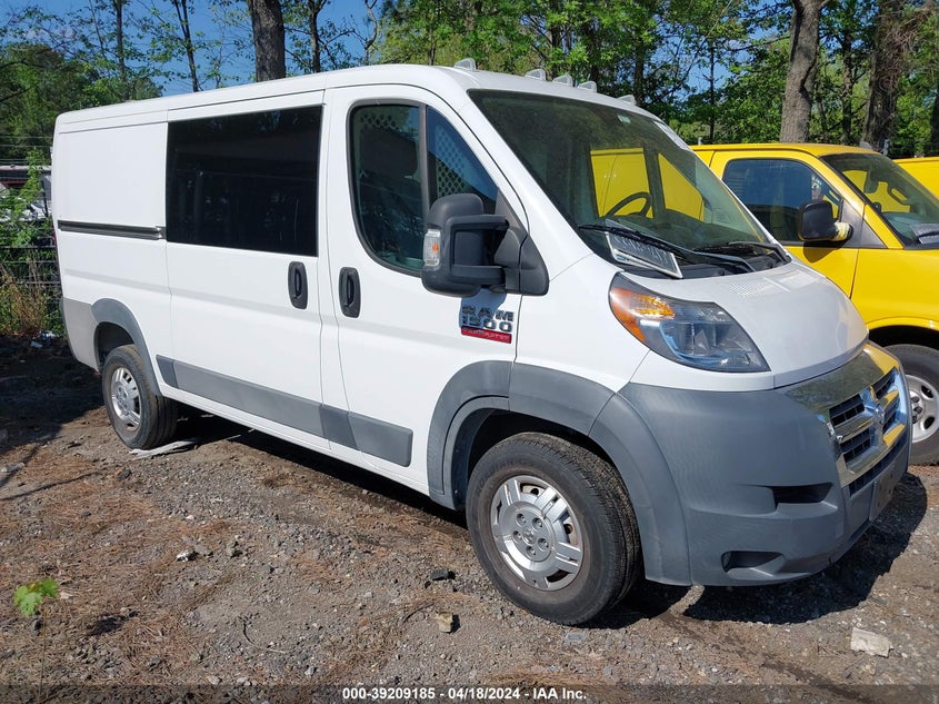 2017 Ram Promaster 1500 Low Roof 136 Wb VIN: 3C6TRVAG4HE534334 Lot: 39209185