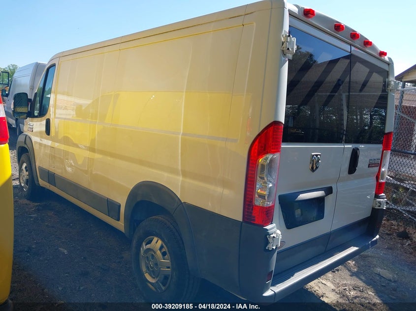 2017 Ram Promaster 1500 Low Roof 136 Wb VIN: 3C6TRVAG4HE534334 Lot: 39209185