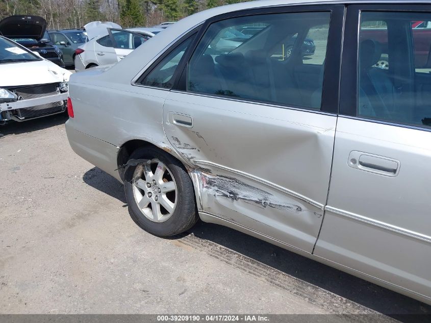 2004 Toyota Avalon Xl VIN: 4T1BF28B24U367842 Lot: 39154078