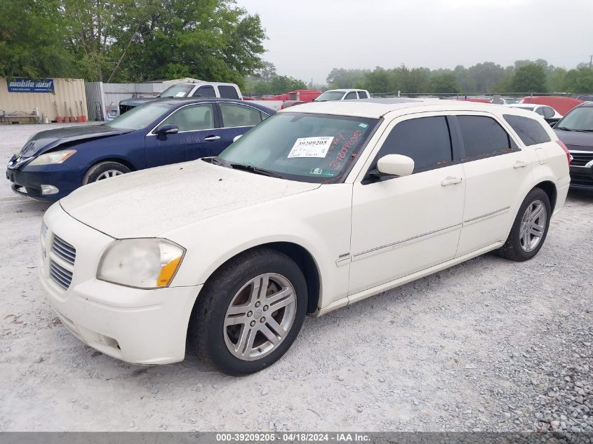 2005 Dodge Magnum Rt VIN: 2D8GV582X5H636920 Lot: 39209205