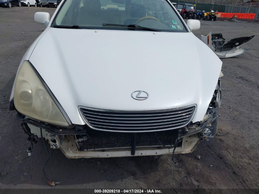 2006 Lexus Es 330 VIN: JTHBA30G565151625 Lot: 50519274