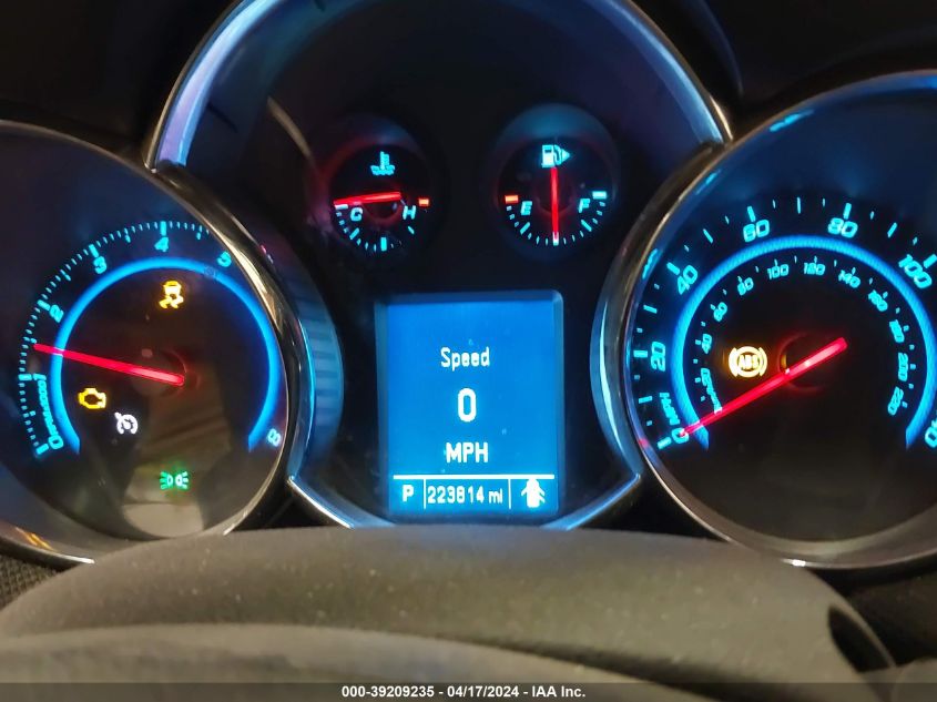 2012 Chevrolet Cruze 1Lt VIN: 1G1PF5SC0C7351111 Lot: 39209235