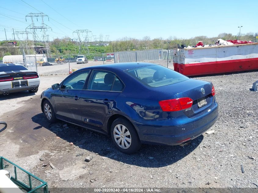 2014 VOLKSWAGEN JETTA S - 3VW2K7AJ4EM368640