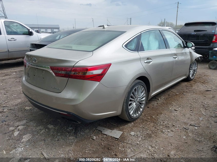 2016 TOYOTA AVALON LIMITED - 4T1BK1EB9GU207181