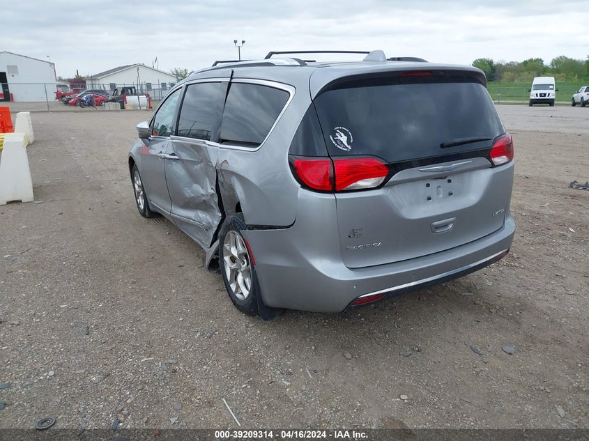 VIN 2C4RC1GG9HR747931 2017 CHRYSLER PACIFICA LIMITED