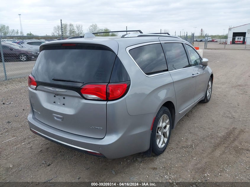 VIN 2C4RC1GG9HR747931 2017 CHRYSLER PACIFICA LIMITED