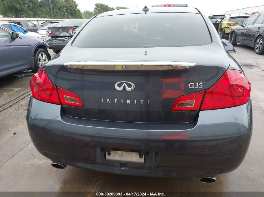 2008 Infiniti G35 Journey VIN: JNKBV61E68M223265 Lot: 39209393