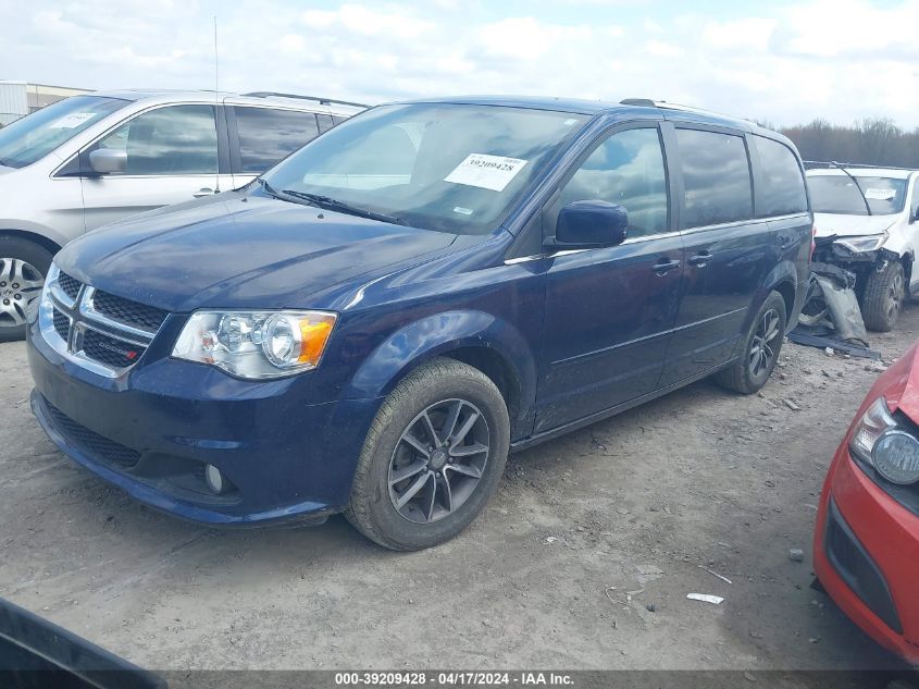 2017 Dodge Grand Caravan Sxt VIN: 2C4RDGCG6HR807475 Lot: 39209428