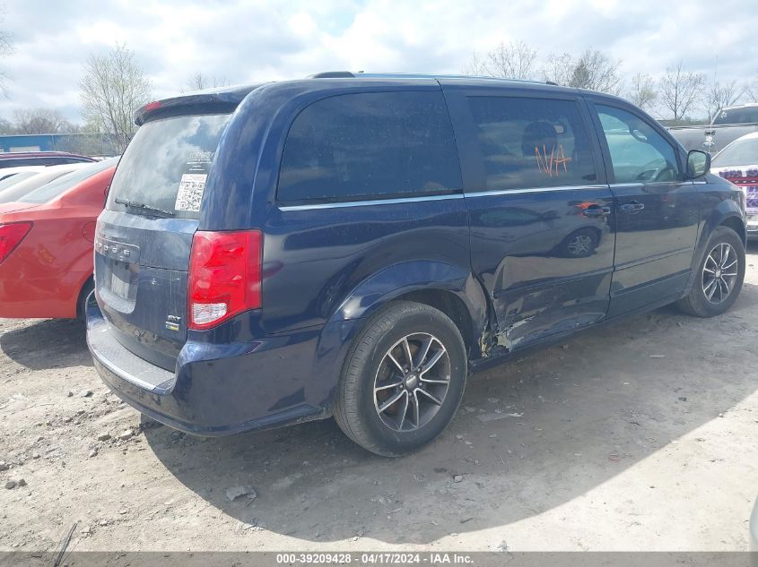2017 Dodge Grand Caravan Sxt VIN: 2C4RDGCG6HR807475 Lot: 39209428