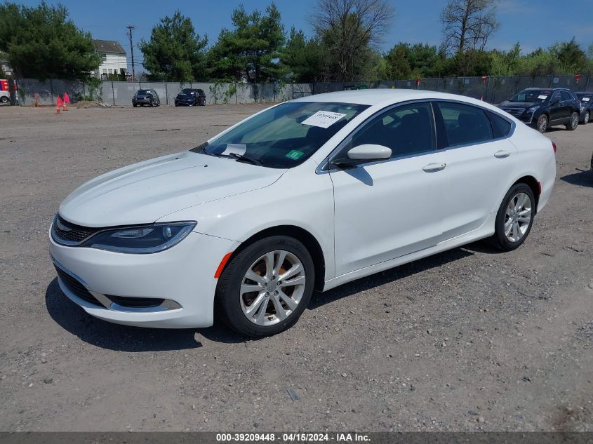 1C3CCCABXGN164301 | 2016 CHRYSLER 200