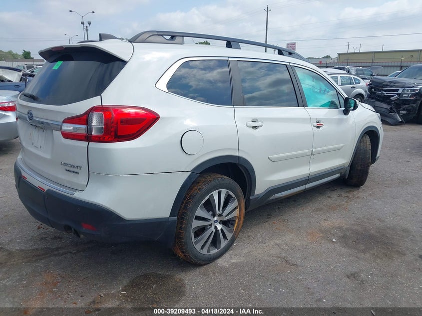 2020 Subaru Ascent Limited VIN: 4S4WMAPD2L3475029 Lot: 39209493