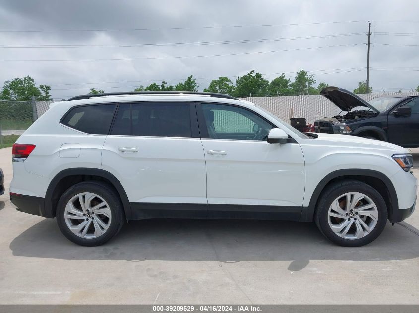 1V2WR2CA6MC569275 2021 Volkswagen Atlas 3.6L V6 Se W/Technology