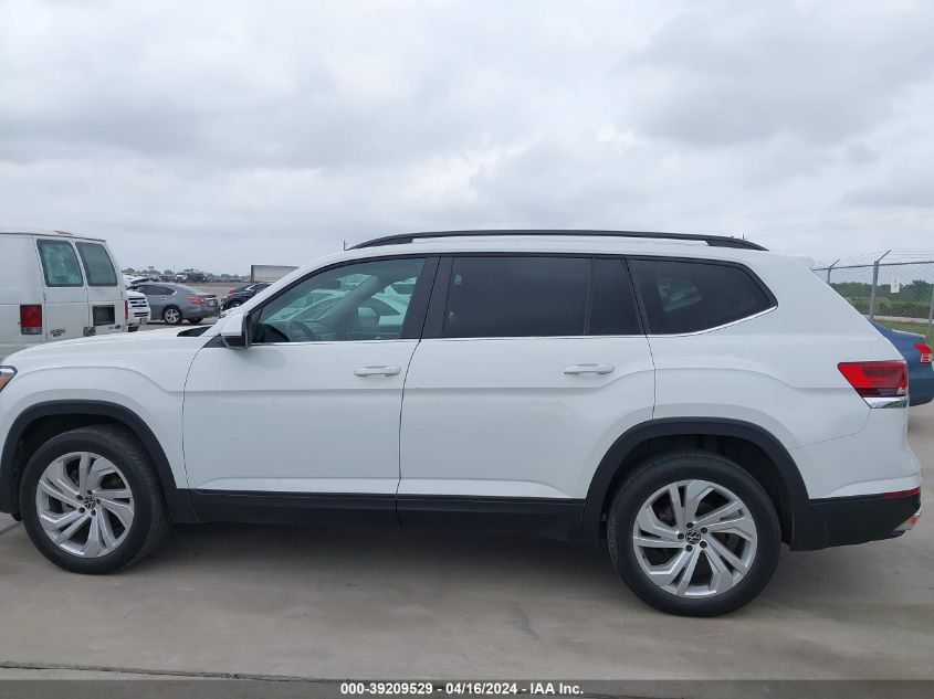 1V2WR2CA6MC569275 2021 Volkswagen Atlas 3.6L V6 Se W/Technology