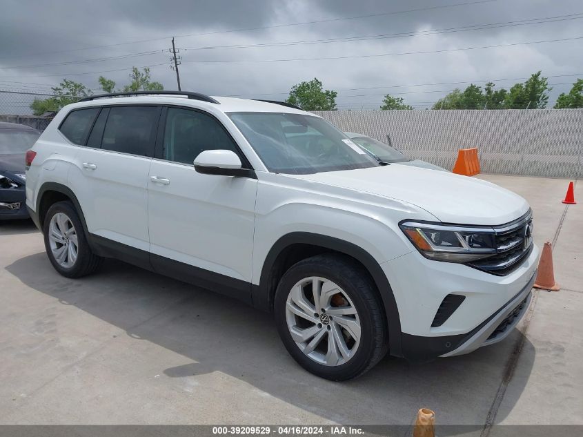 2021 Volkswagen Atlas 3.6L V6 Se W/Technology VIN: 1V2WR2CA6MC569275 Lot: 39209529