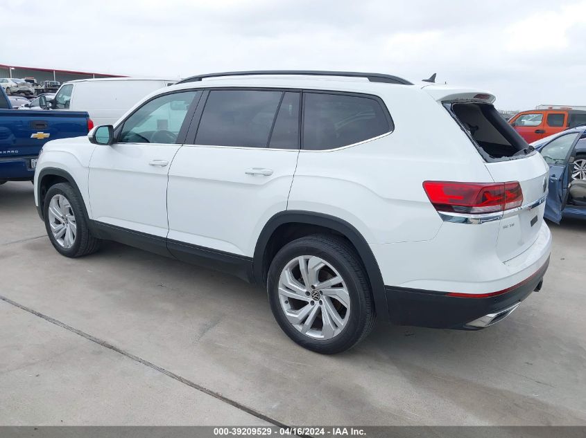 1V2WR2CA6MC569275 2021 Volkswagen Atlas 3.6L V6 Se W/Technology