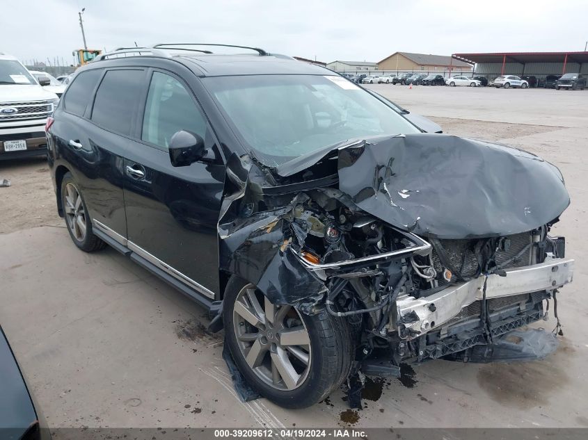 2016 Nissan Pathfinder Platinum VIN: 5N1AR2MN6GC650211 Lot: 39209612