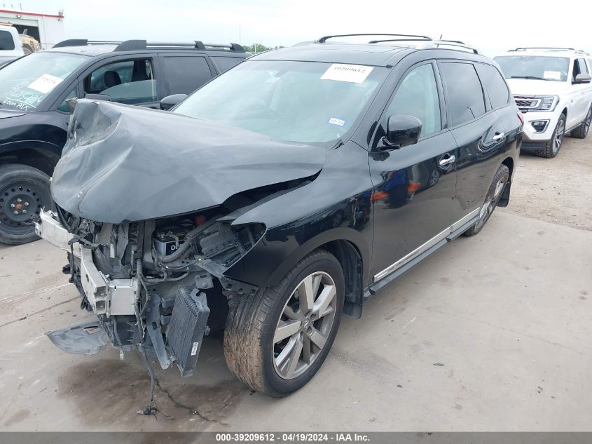 2016 Nissan Pathfinder Platinum VIN: 5N1AR2MN6GC650211 Lot: 39209612