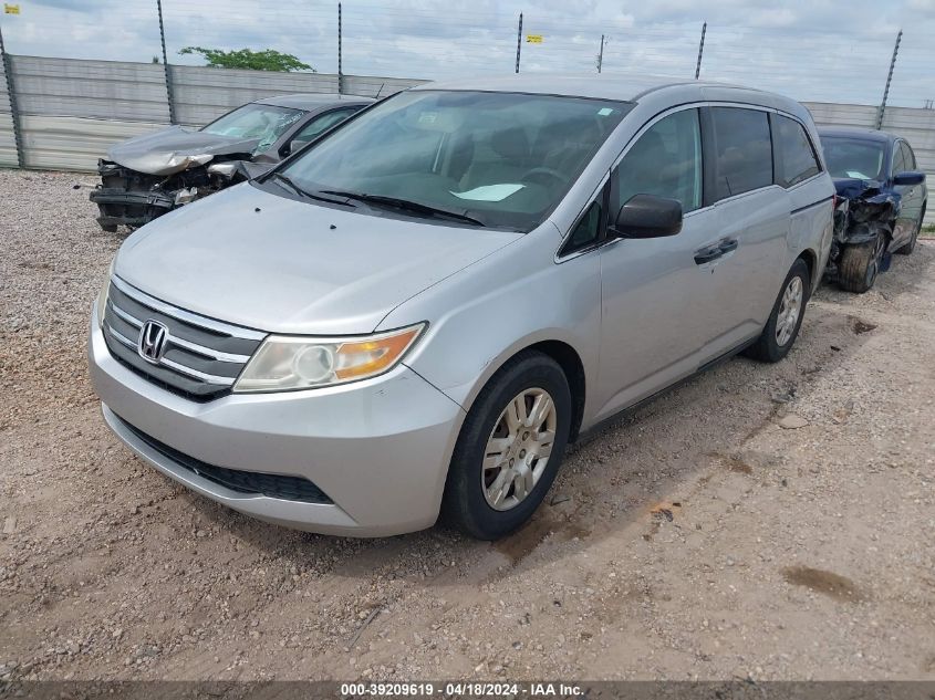 2013 Honda Odyssey Lx VIN: 5FNRL5H28DB003754 Lot: 39209619