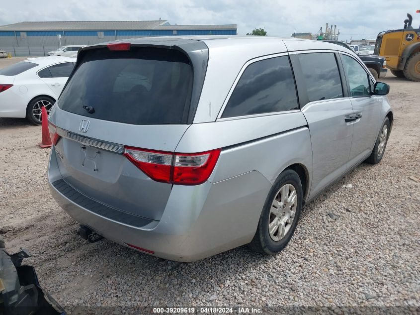 2013 Honda Odyssey Lx VIN: 5FNRL5H28DB003754 Lot: 39209619