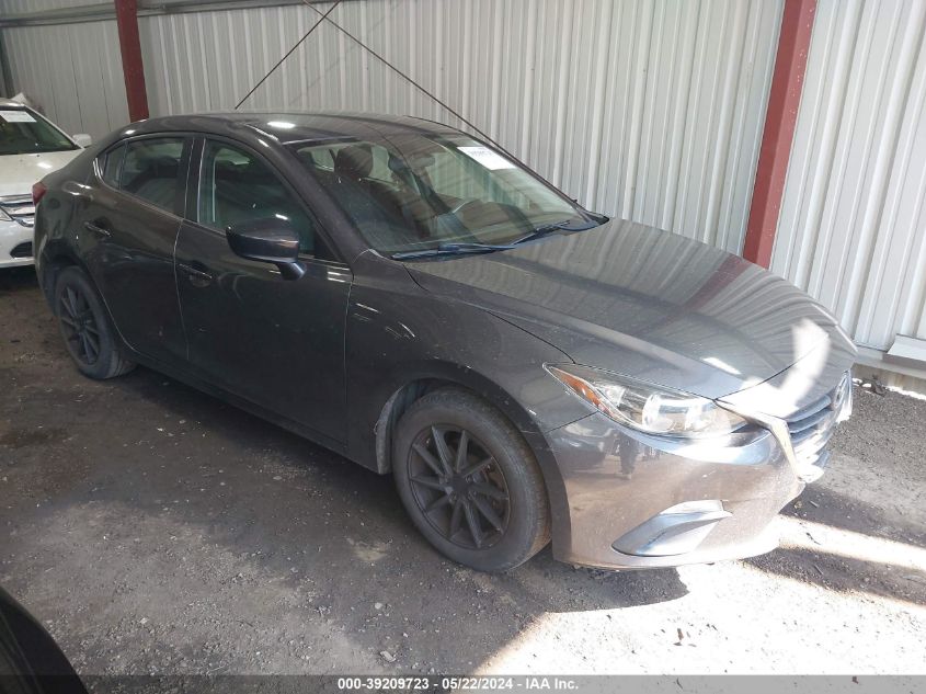 2015 MAZDA MAZDA3 I SPORT - 3MZBM1U7XFM124922