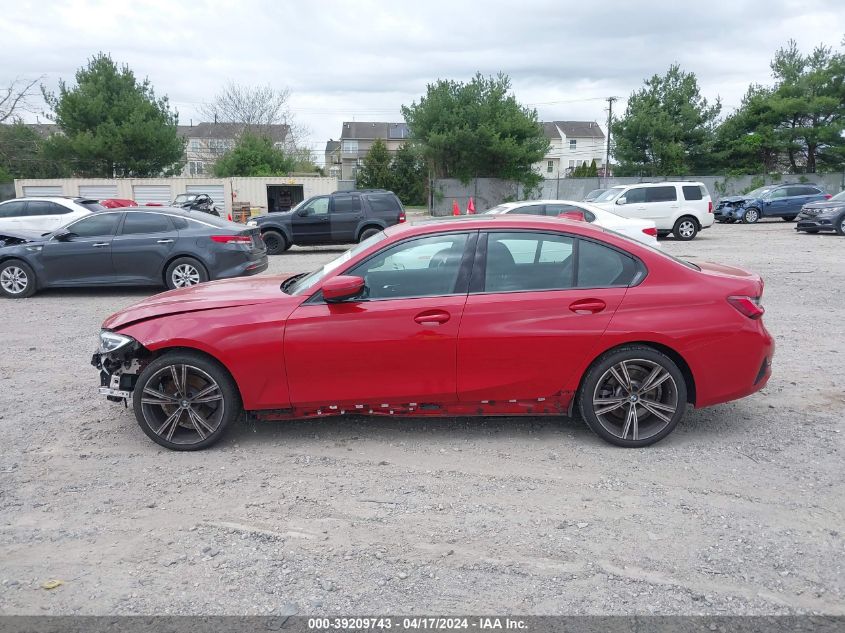 2022 BMW 330I xDrive VIN: 3MW5R7J07N8C45066 Lot: 39209743