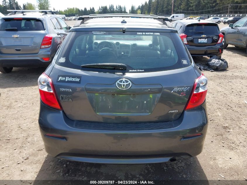 2009 Toyota Matrix S VIN: 2T1LE40E59C005828 Lot: 39209787