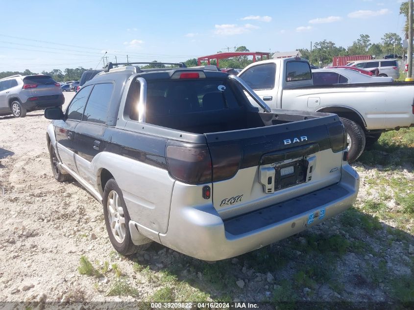 4S4BT61C337108485 | 2003 SUBARU BAJA