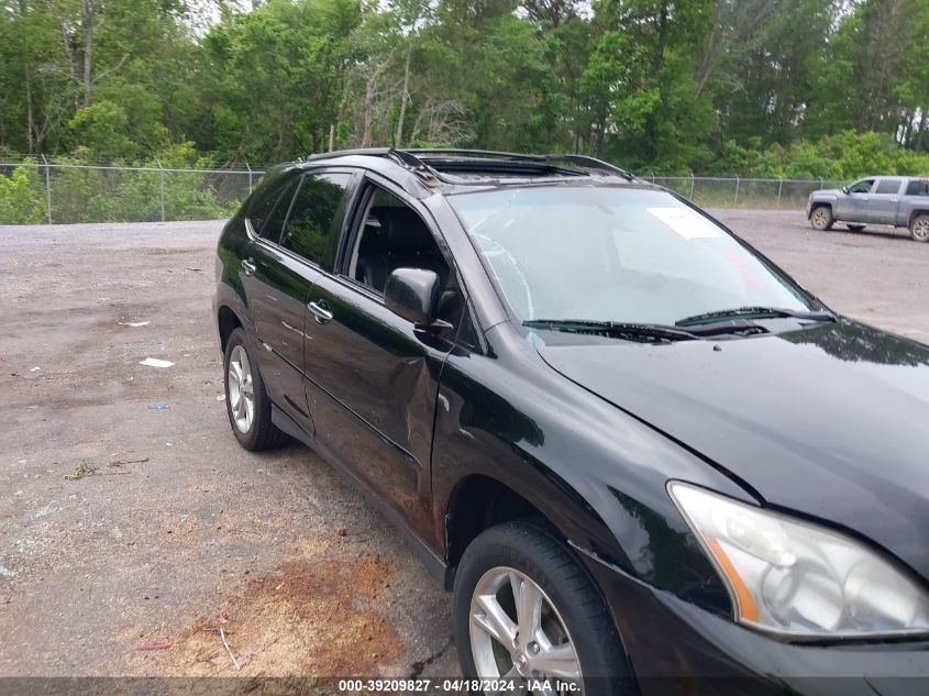 2008 Lexus Rx 400H VIN: JTJGW31U582850901 Lot: 39209827