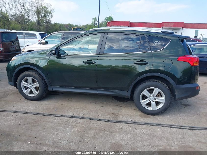 2013 Toyota Rav4 Xle VIN: JTMRFREV0DD023646 Lot: 39209859