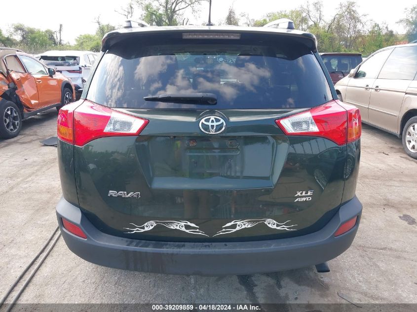 2013 Toyota Rav4 Xle VIN: JTMRFREV0DD023646 Lot: 39209859