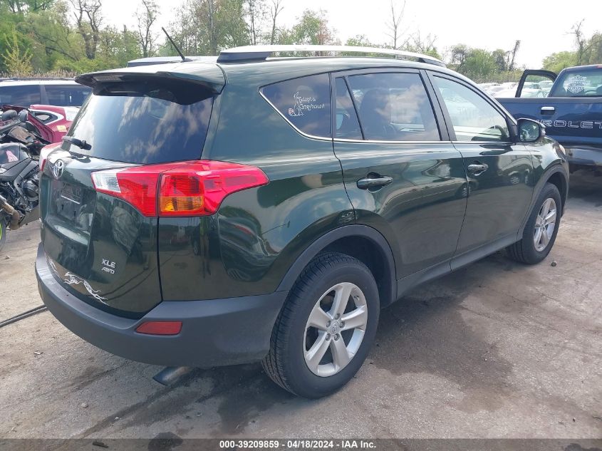 2013 Toyota Rav4 Xle VIN: JTMRFREV0DD023646 Lot: 39209859