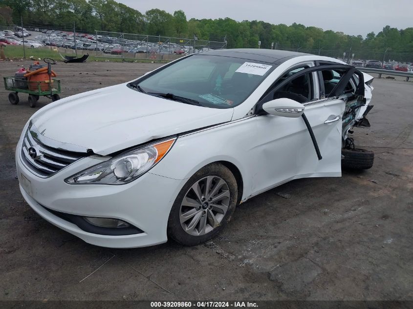 2014 Hyundai Sonata Limited VIN: 5NPEC4AC0EH939320 Lot: 39209860