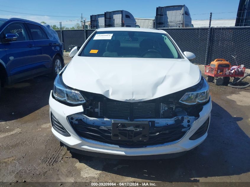 2019 Chevrolet Cruze Ls VIN: 1G1BC5SM2K7152863 Lot: 39209864