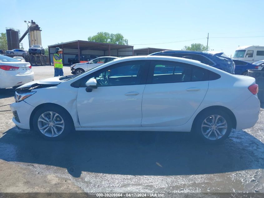 2019 Chevrolet Cruze Ls VIN: 1G1BC5SM2K7152863 Lot: 39209864