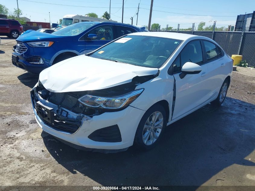 2019 Chevrolet Cruze Ls VIN: 1G1BC5SM2K7152863 Lot: 39209864