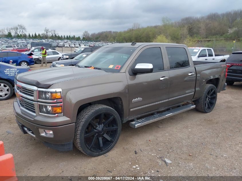 2014 Chevrolet Silverado 1500 High Country VIN: 3GCUKTEC4EG273817 Lot: 39209867