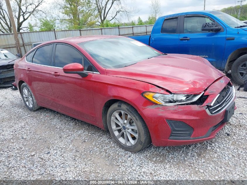 2020 Ford Fusion Se VIN: 3FA6P0HD5LR143744 Lot: 39209896