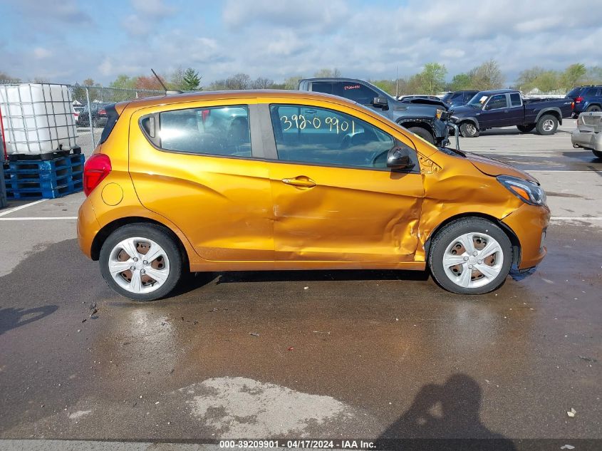 2019 Chevrolet Spark Ls Cvt VIN: KL8CB6SA1KC748041 Lot: 39209901