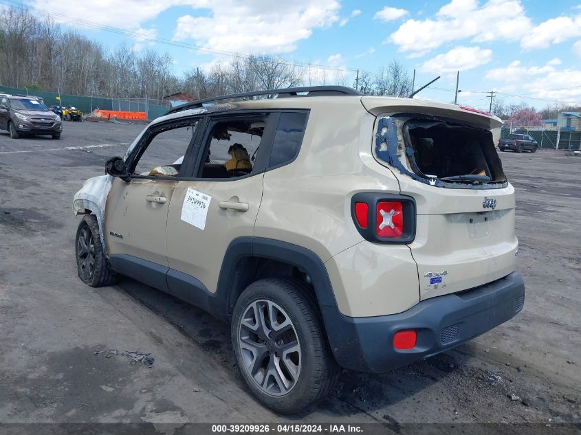 2015 Jeep Renegade Latitude VIN: ZACCJBBT6FPB50341 Lot: 39209926