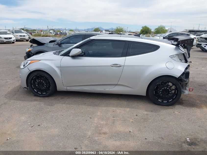 2016 Hyundai Veloster VIN: KMHTC6AD1GU286965 Lot: 39209963