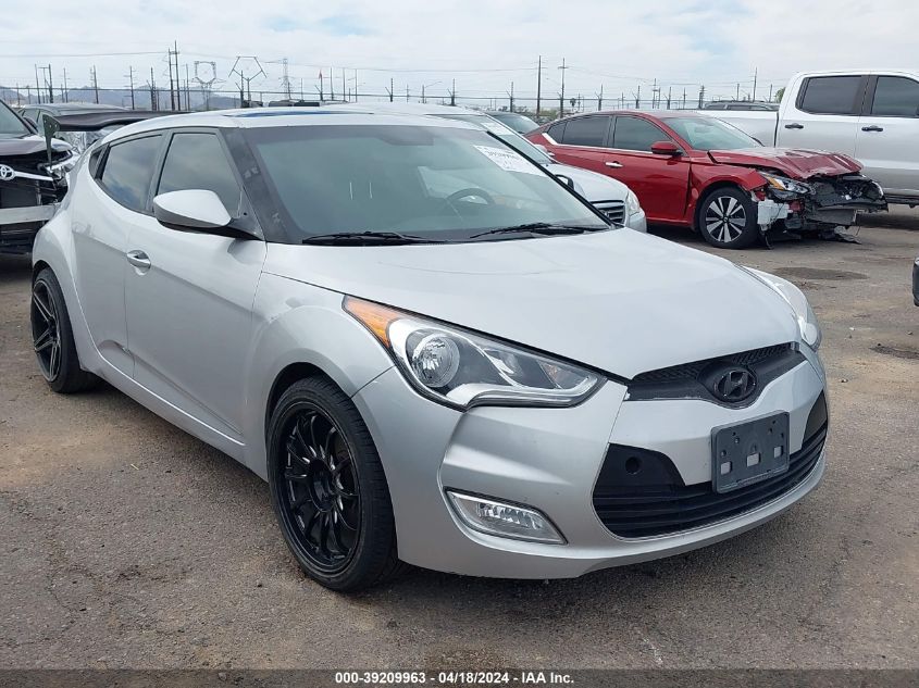 2016 HYUNDAI VELOSTER - KMHTC6AD1GU286965