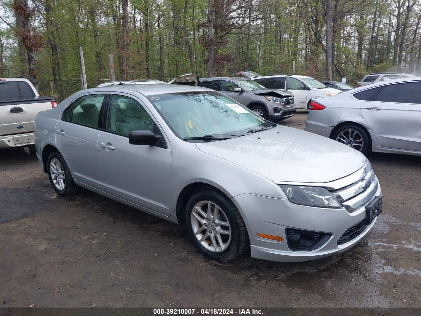 2010 Ford Fusion S VIN: 3FAHP0GA6AR267731 Lot: 39210007