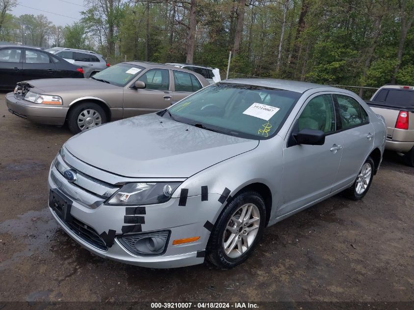 2010 Ford Fusion S VIN: 3FAHP0GA6AR267731 Lot: 50031214