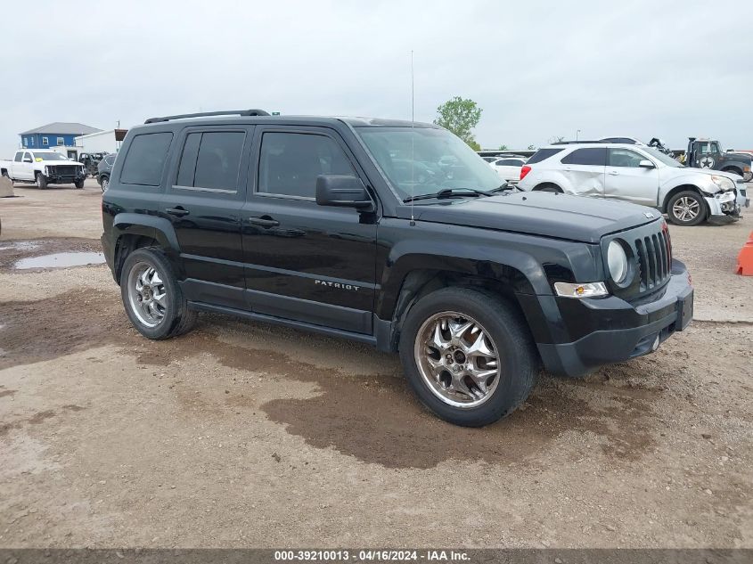 2014 Jeep Patriot Sport VIN: 1C4NJPBB9ED618072 Lot: 39210013