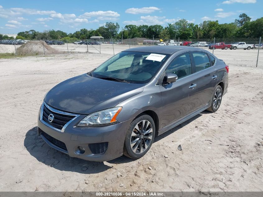 2015 Nissan Sentra Sr VIN: 3N1AB7AP7FY239453 Lot: 39210036