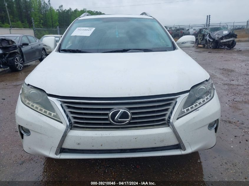 2013 Lexus Rx 350 VIN: 2T2BK1BA4DC156578 Lot: 39210045