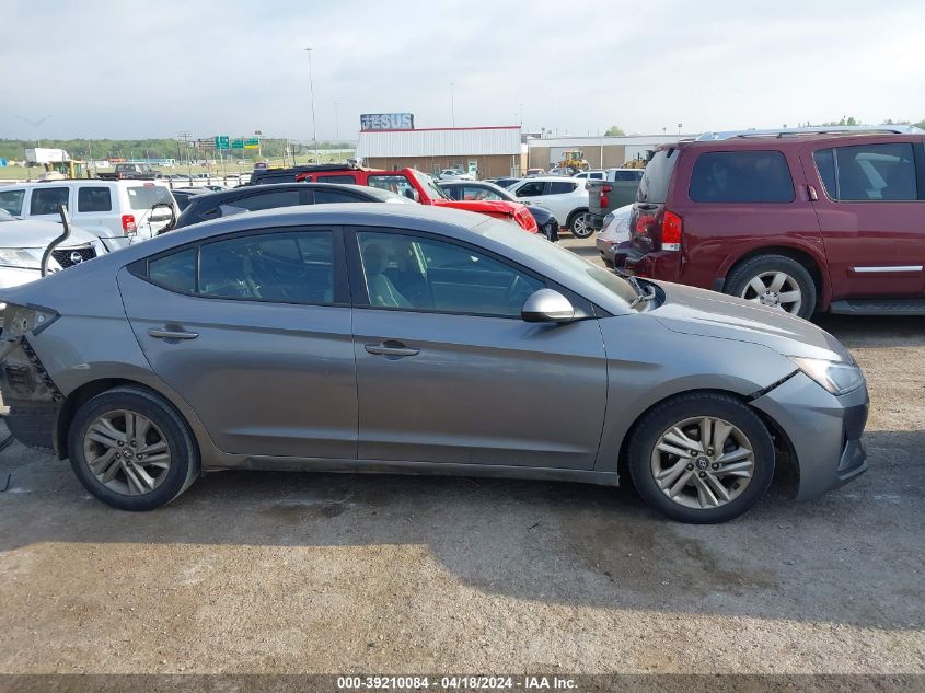 2019 Hyundai Elantra Sel VIN: 5NPD84LF5KH404452 Lot: 39210084