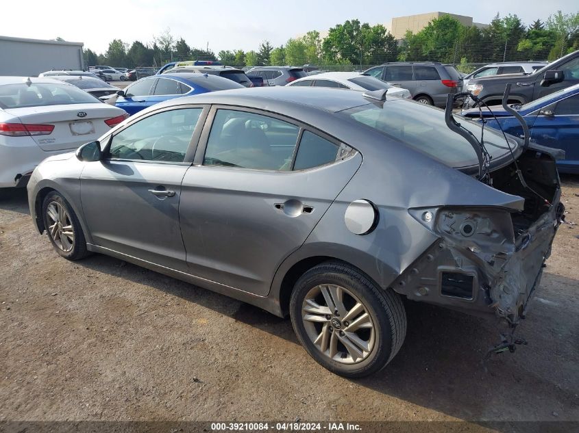 2019 Hyundai Elantra Sel VIN: 5NPD84LF5KH404452 Lot: 39210084