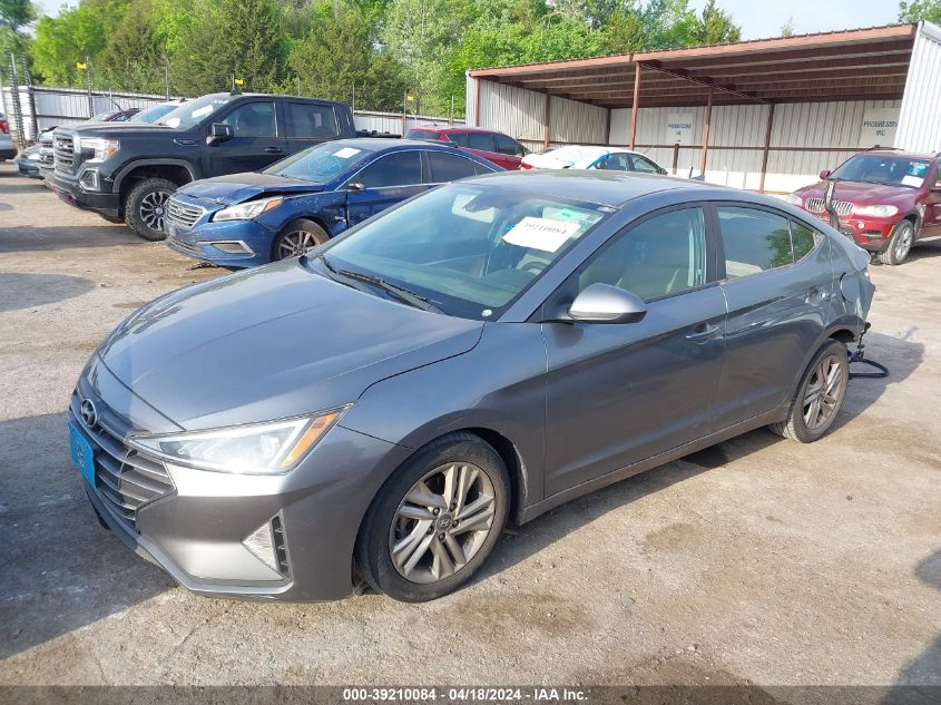 2019 Hyundai Elantra Sel VIN: 5NPD84LF5KH404452 Lot: 39210084