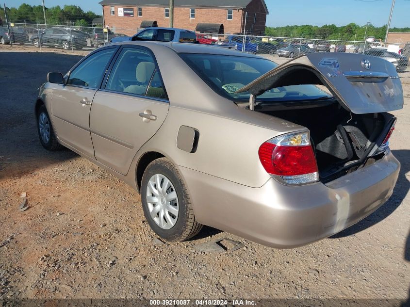 2005 Toyota Camry Le VIN: 4T1BE32K65U950272 Lot: 39210087